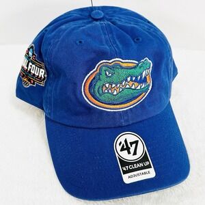 Florida Gators '47 Brand Men's Final Four Clean Up Adjustable Hat Cap Blue NCAA